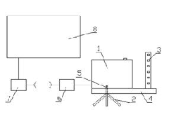 Wireless teaching seehear and application thereof