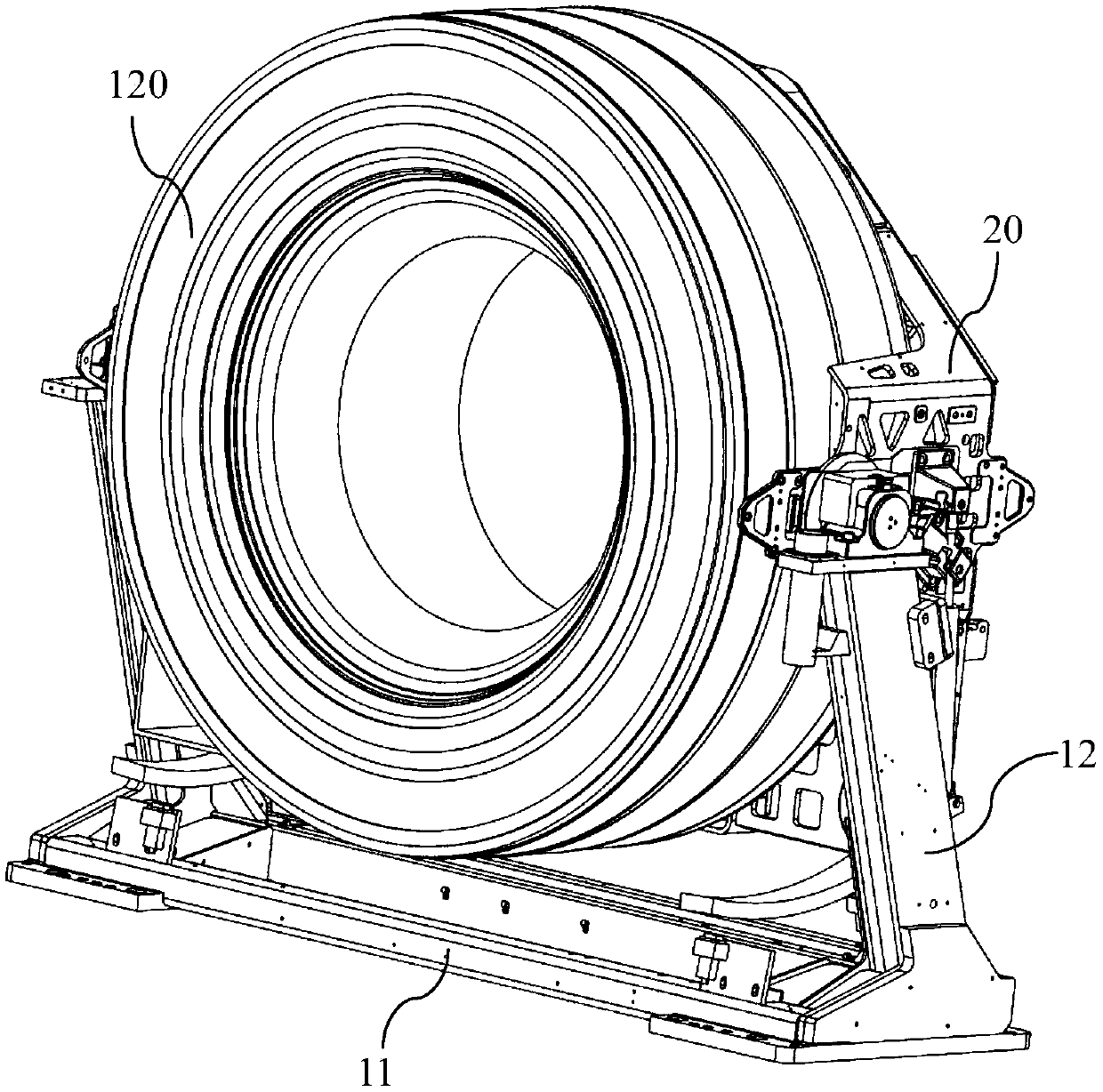 Scanning bracket of medical imaging system