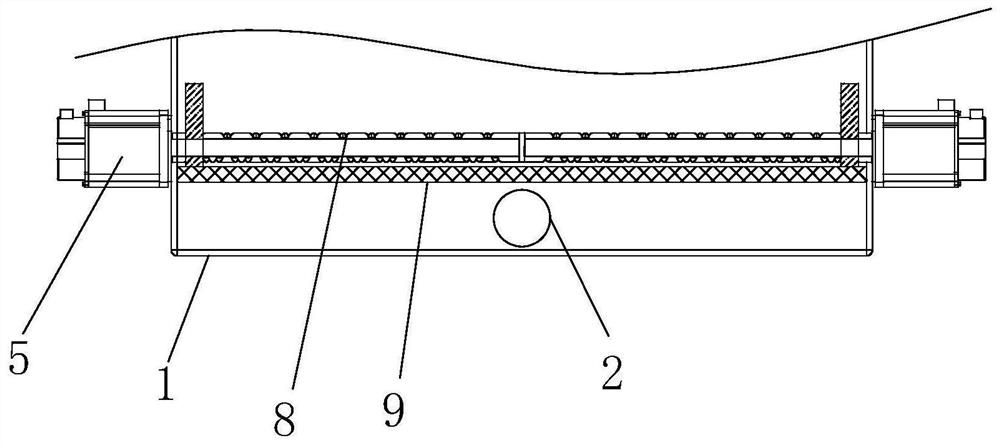 A livestock utensil cleaning device for animal husbandry