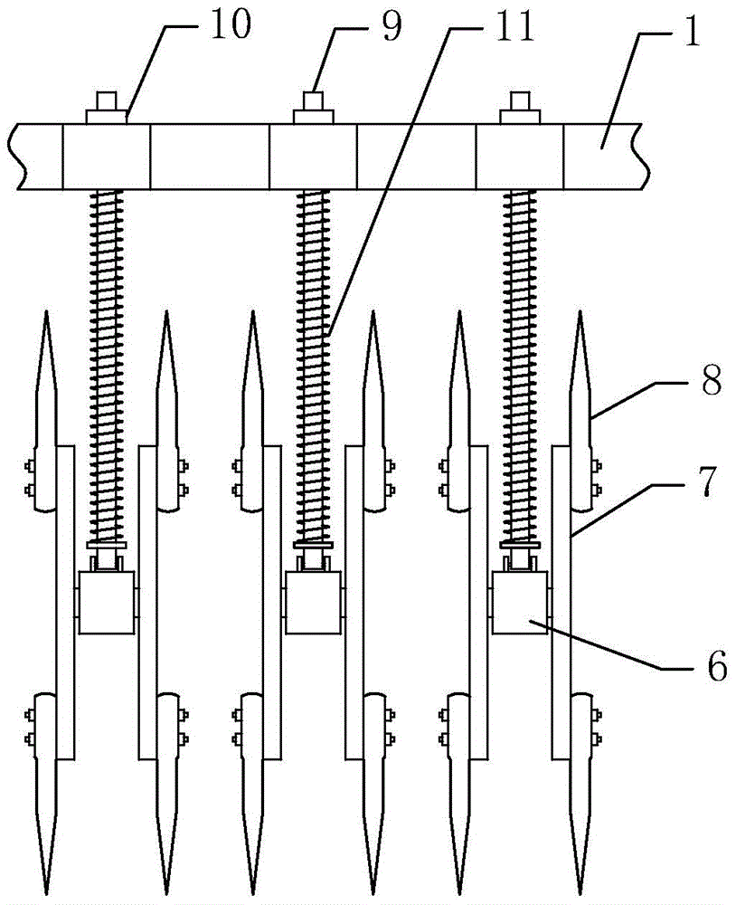 A grassland soil improvement integrated machine