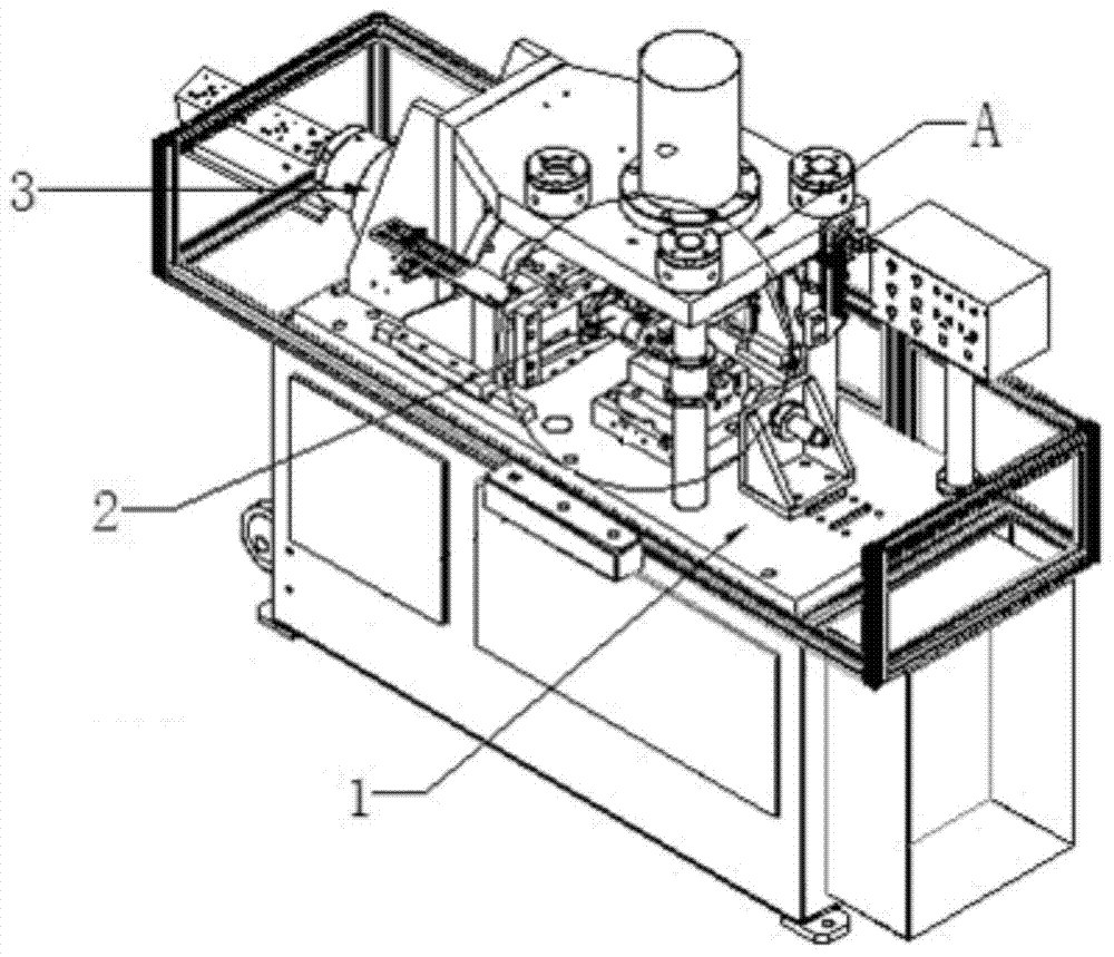 Pipe end heading machine