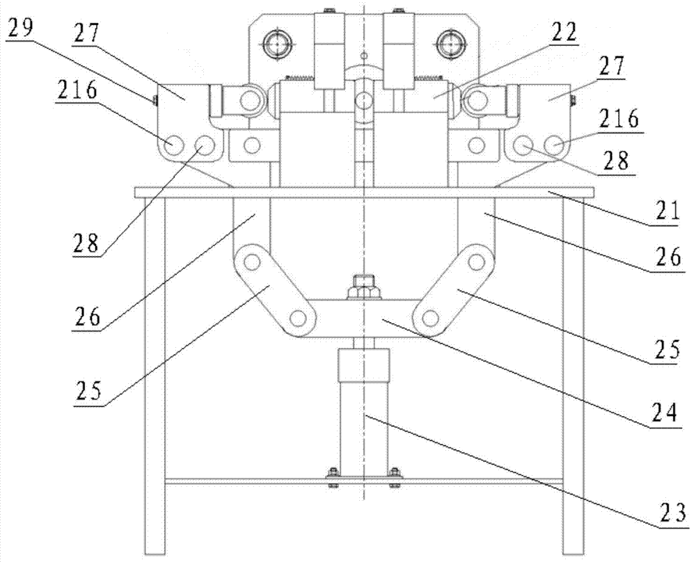 Pipe end heading machine