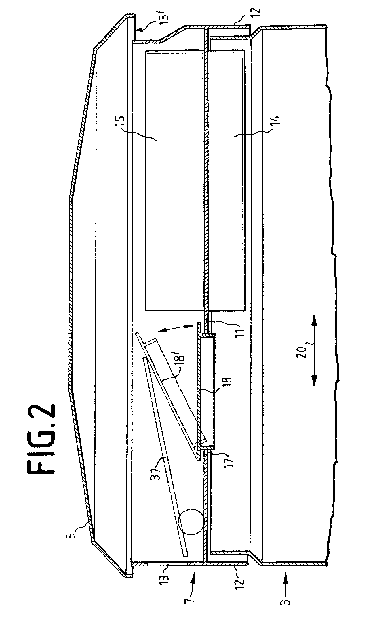 Distribution cabinet