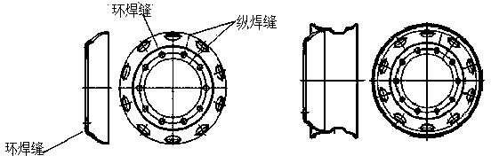 Method for designing and processing wheel spoke structure