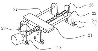 Sunstroke prevention spraying device for building roof construction