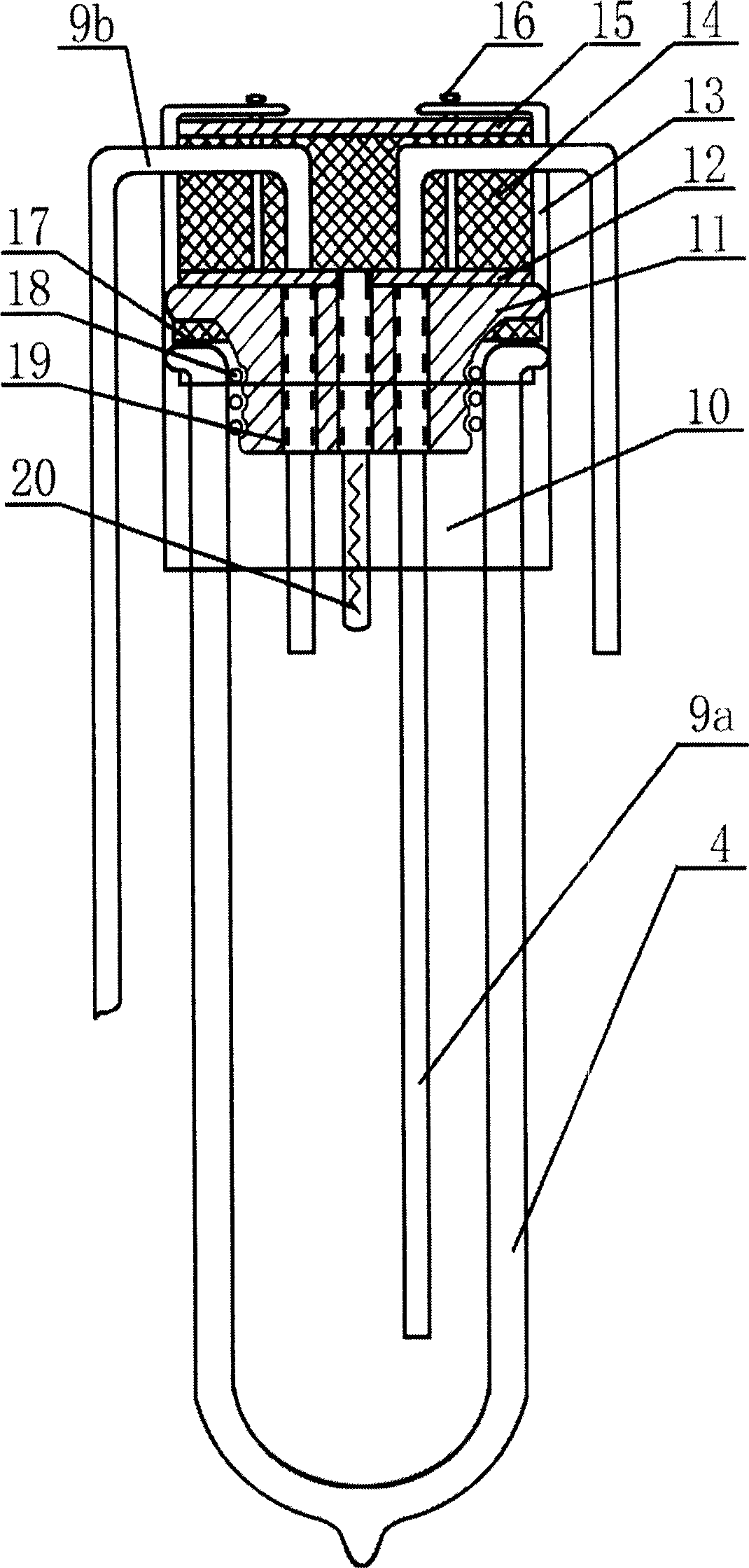 Weather non-water tank pressure-bearing solar water heater