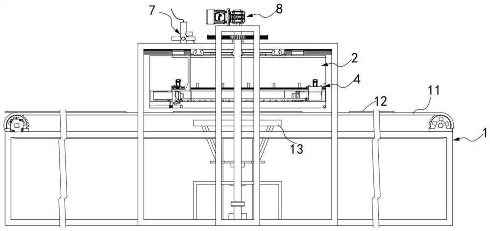 A fully automatic cutting and trimming processing line for substrates used in photovoltaic power generation systems