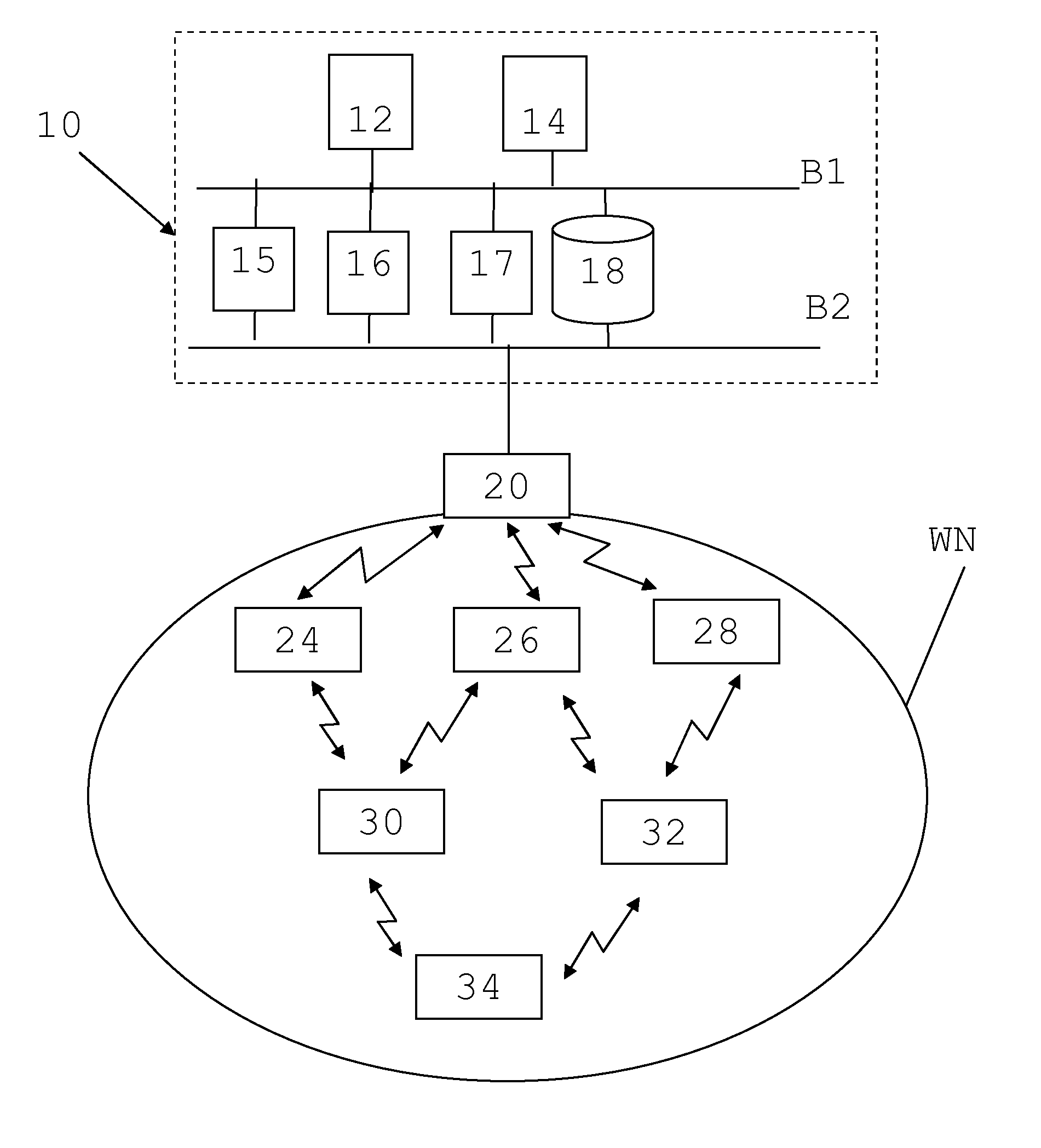 Packet prioritizing in an industrial wireless network