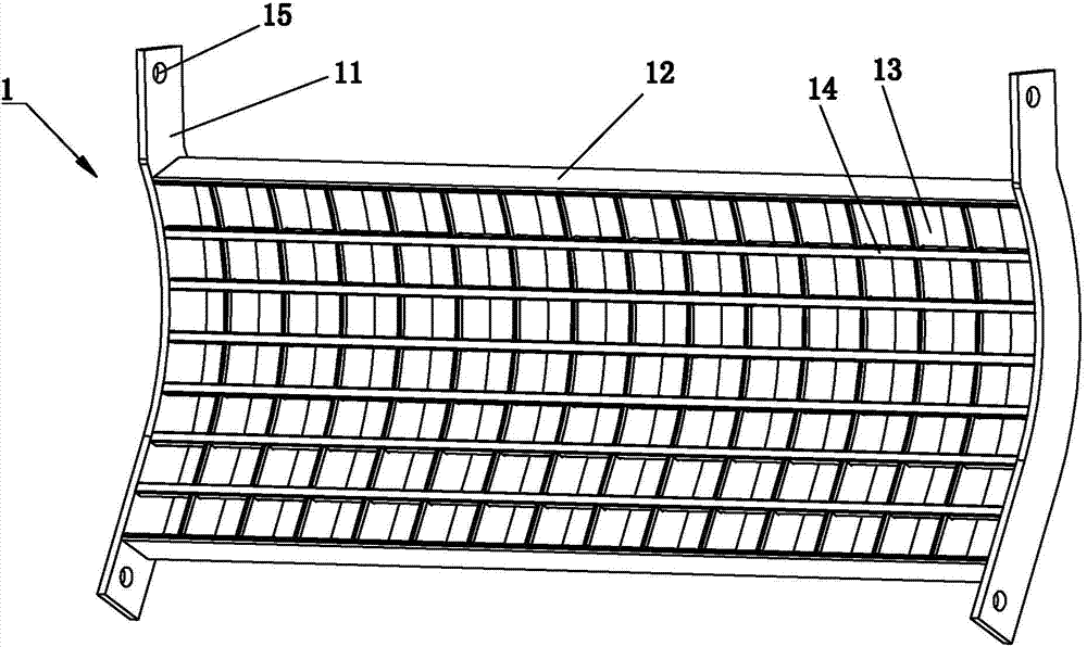 Corn kernel threshing and separating device