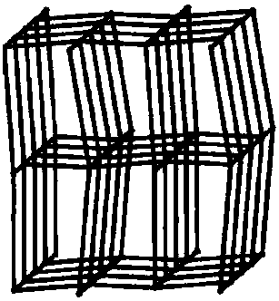 Metal organic framework material as well as preparation method and application thereof