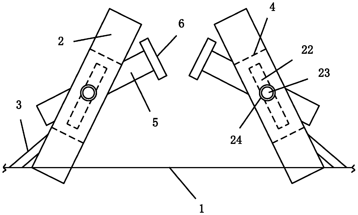 Gripper structure of truss manipulator