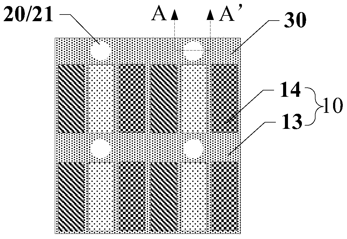 Pen writing display panel and display device