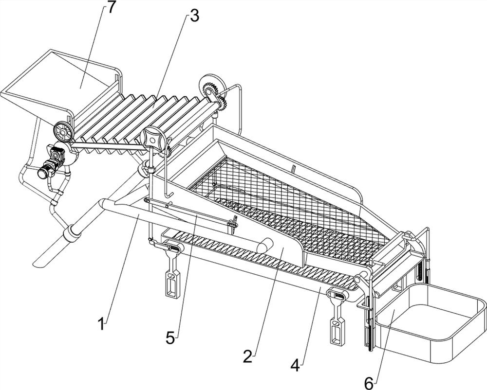 Building aggregate multi-stage screening equipment for buildings