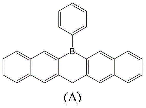 A kind of single boron heterocyclic organic electron transport material and preparation method thereof