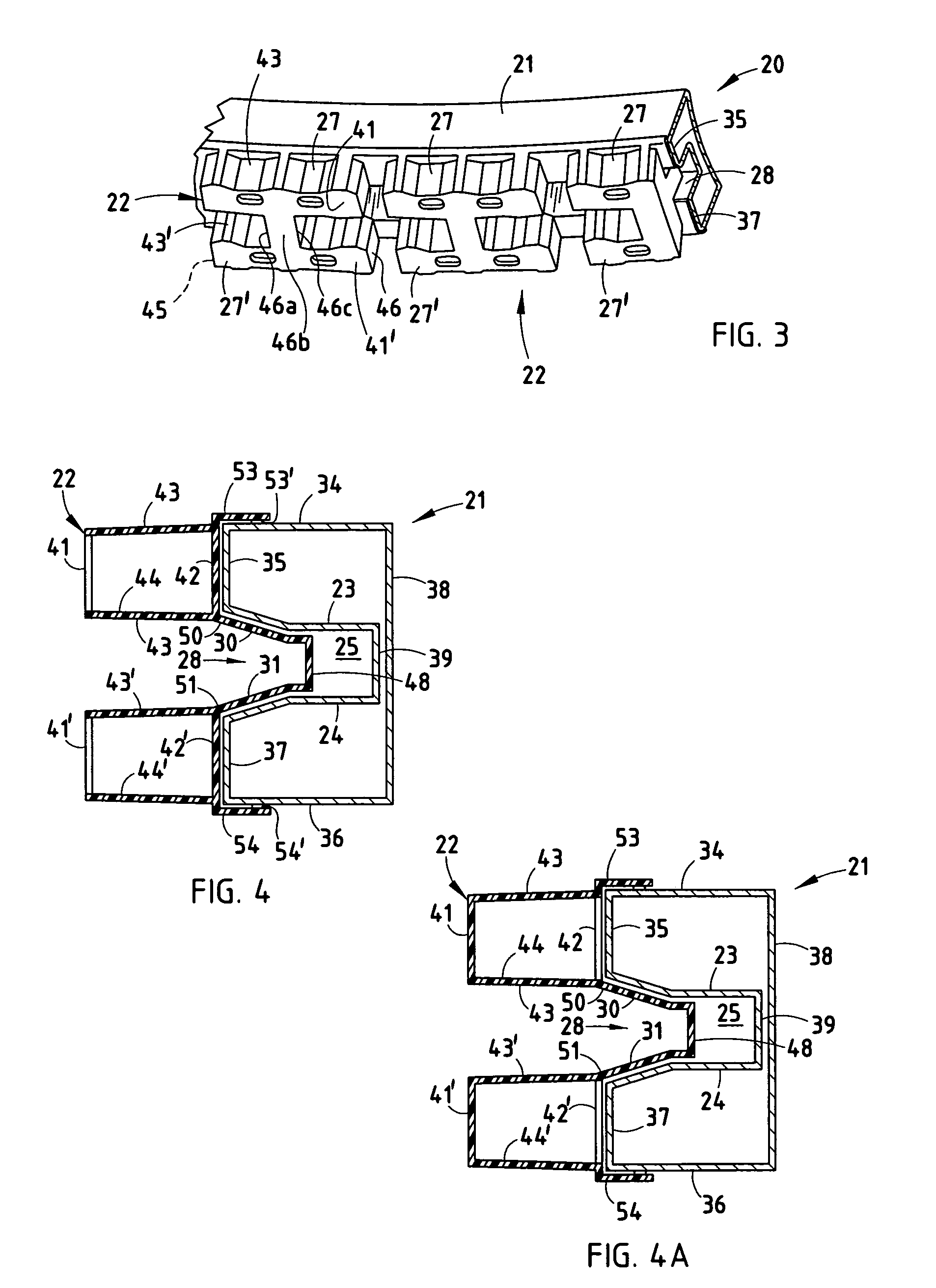 Bumper system with face-mounted energy absorber