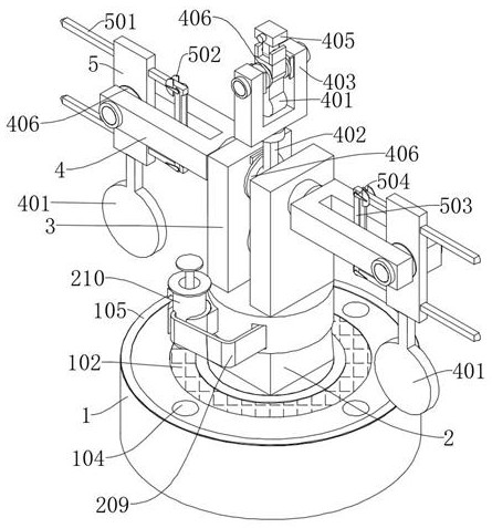 A distance and azimuth surveying device for communication tower installation