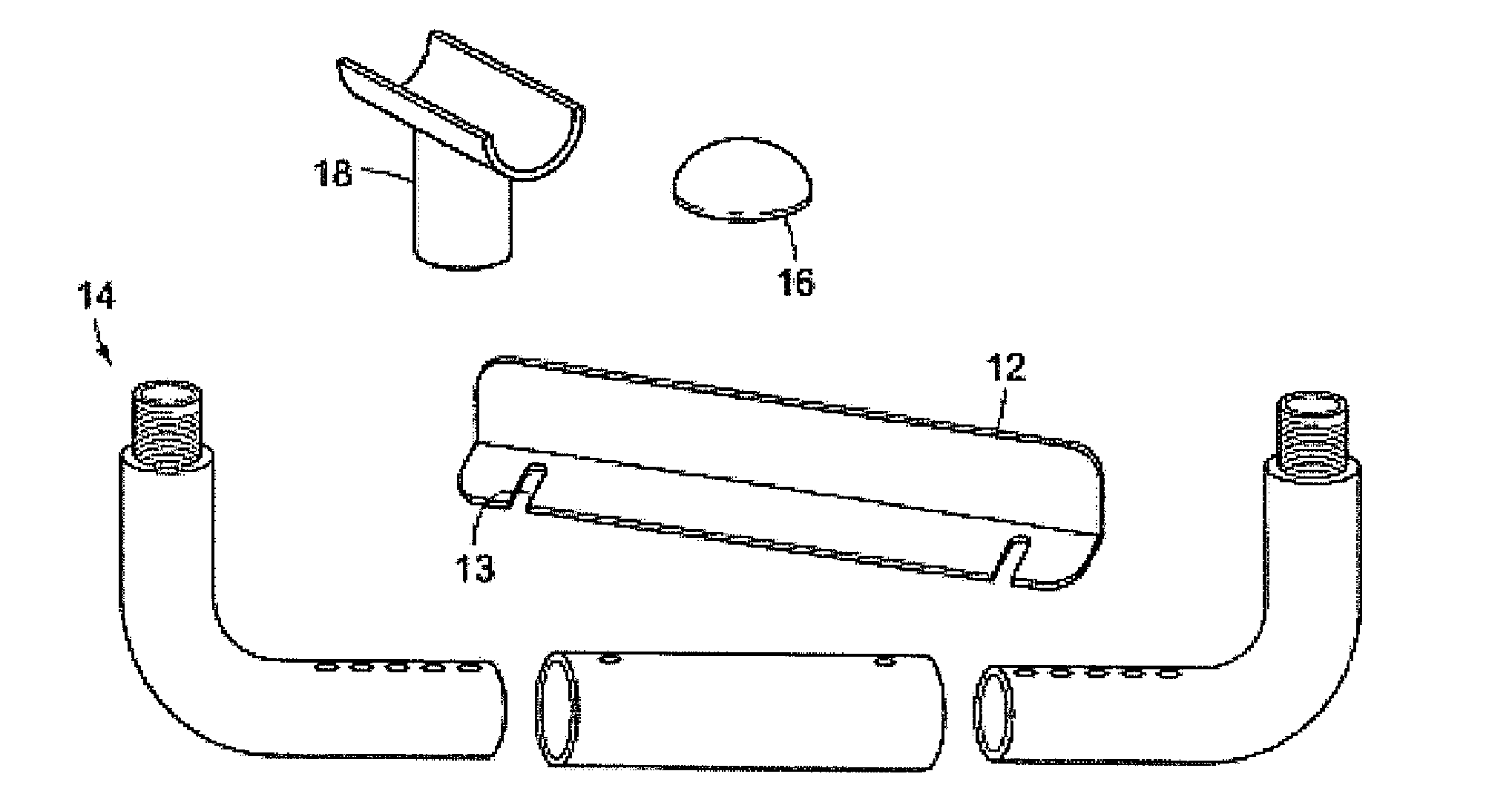 Motorized scooter wheelchair attachment device