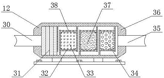 Multifunctional water-saving fish tank