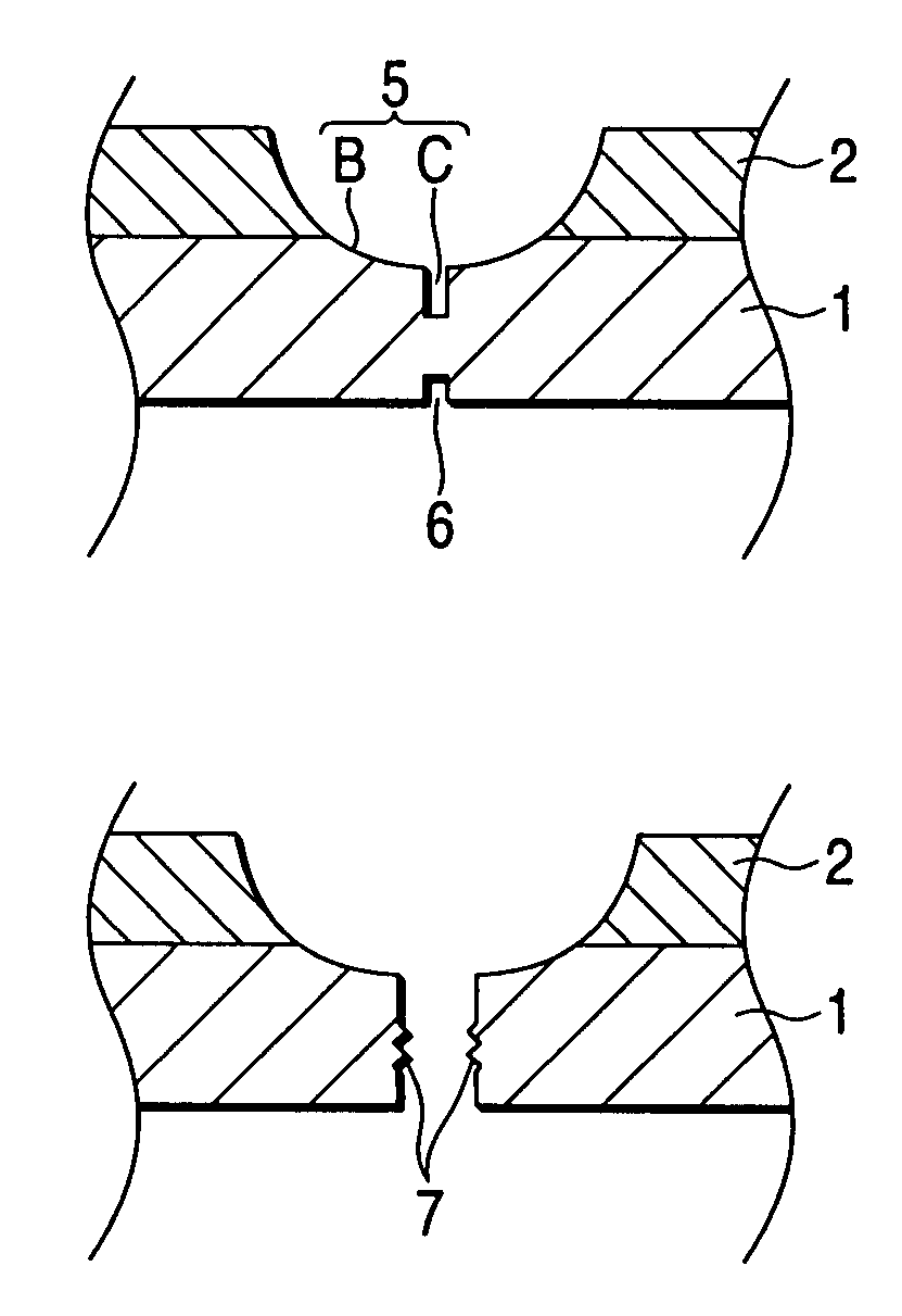 Semiconductor element and method for producing the same