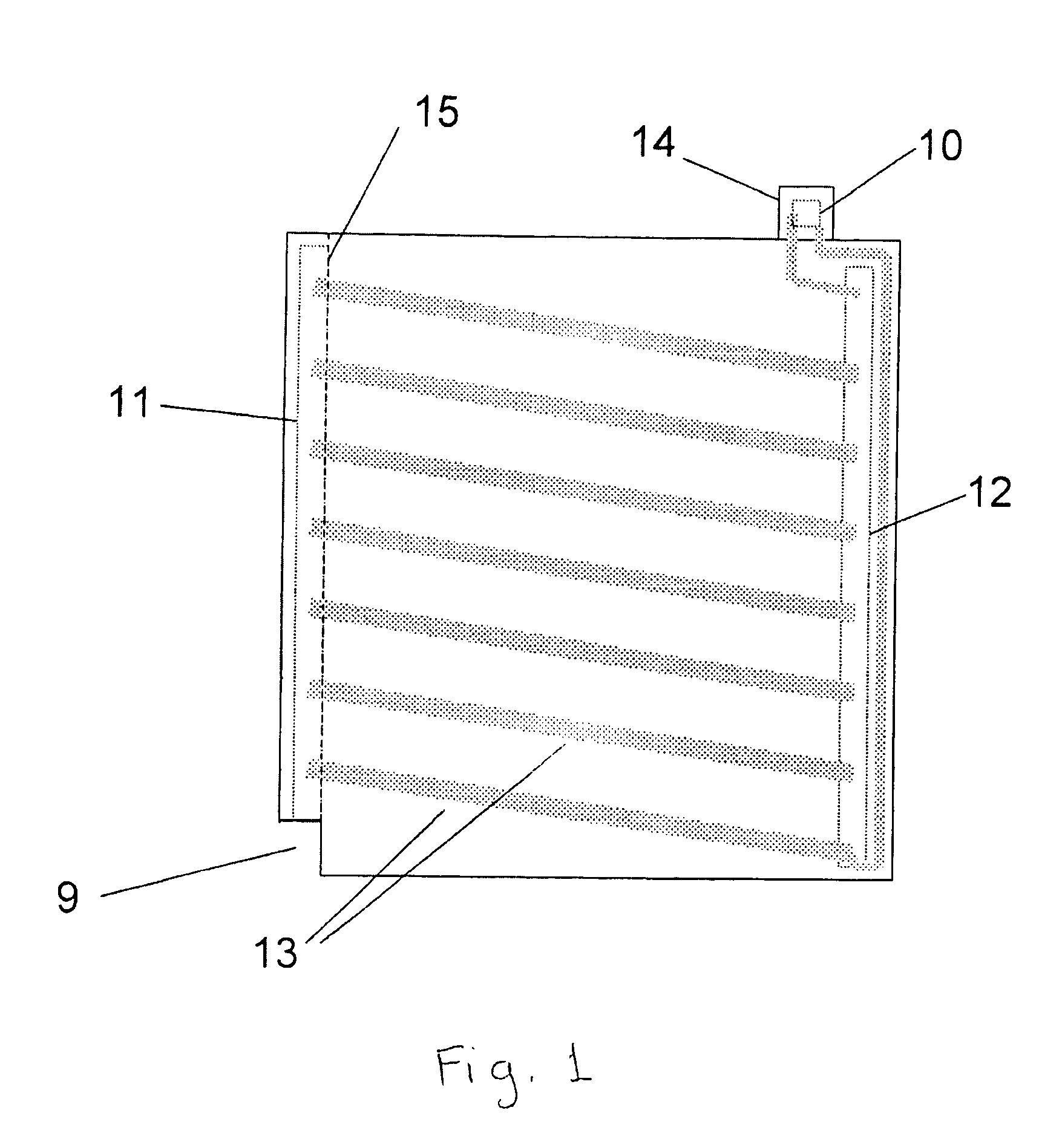 Battery label with wireless battery charging circuit