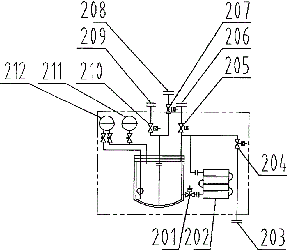 Air energy low-temperature liquefied gas non-pump filling system