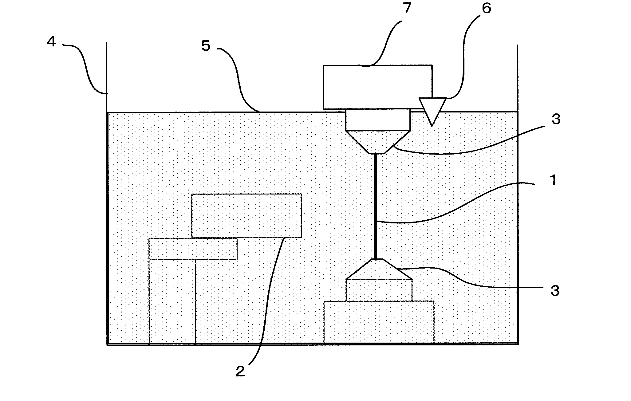 Wire electric discharge machine having function for discriminating state in work tank