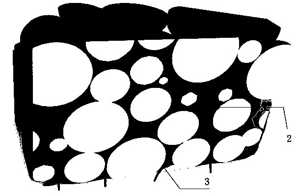 Micro-particle sound-absorbing board and preparation method thereof