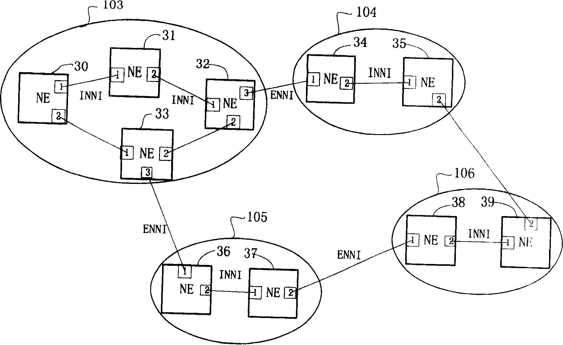 Method for realizing connection service