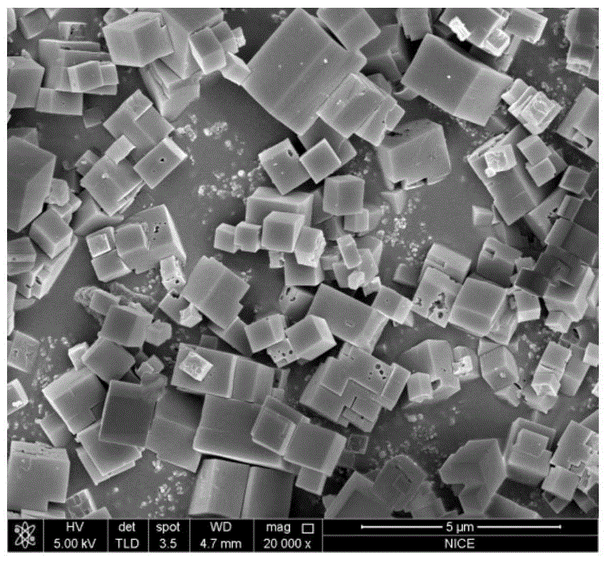 SAPO-18 molecular sieve, method for synthesizing SAPO-18 molecular sieve and method for preparing olefin from methanol