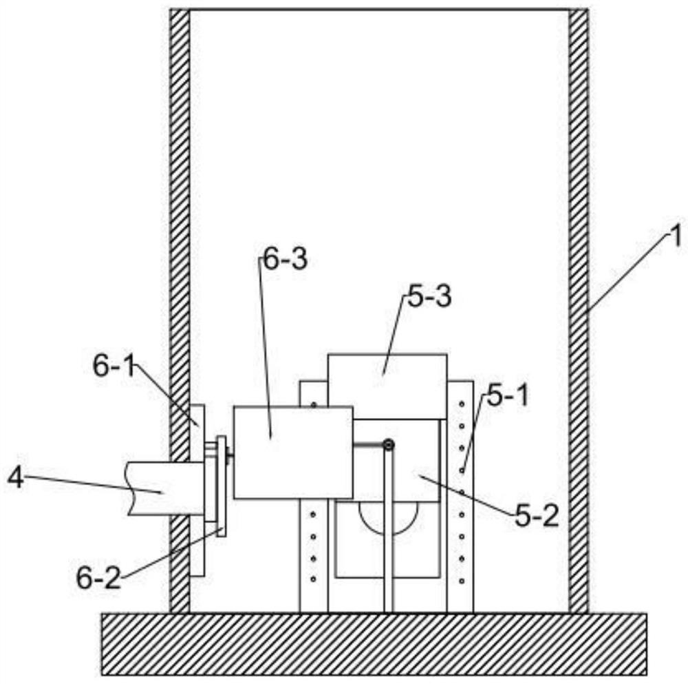 Automatic opening and closing device of rain and sewage diversion system