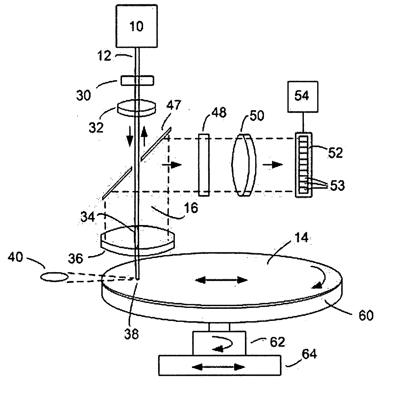 High-sensitivity surface detection system and method