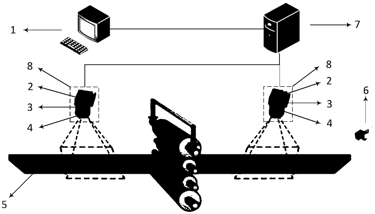 A method for detecting the camber of plates based on machine vision