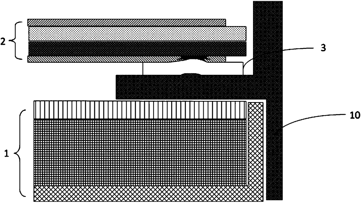 Buffer device, manufacturing method of buffer device, backlight module, display device and manufacturing method of display device