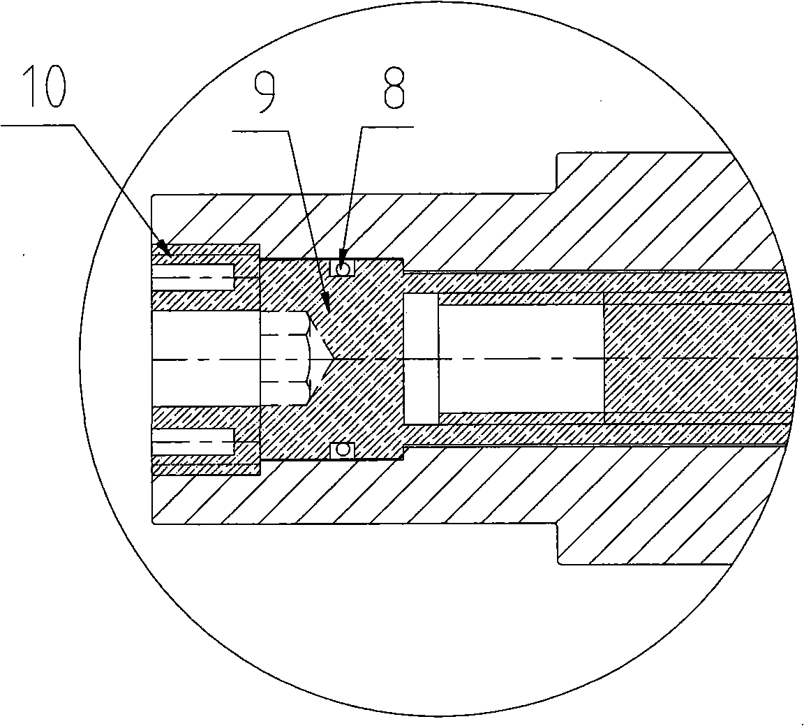 Clutch mechanism and transmission device of hole opening machine using clutch mechanism