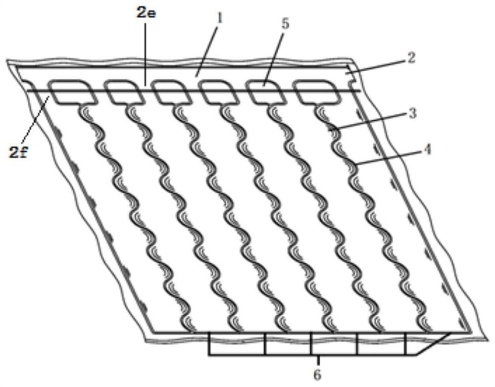 Completely degradable kraft paper buffer air cushion and preparation method thereof