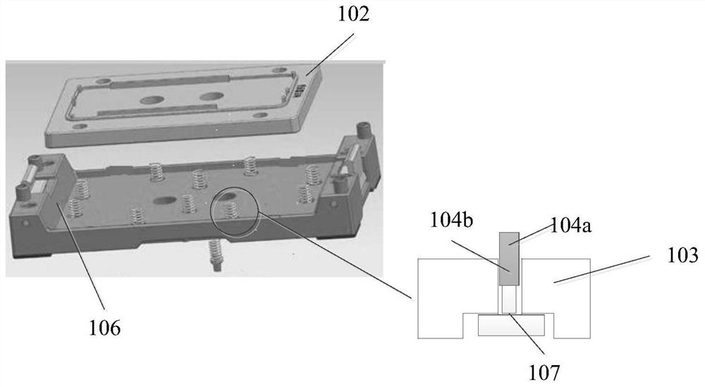 Pressure maintaining clamp and pressure maintaining method of pressure maintaining clamp