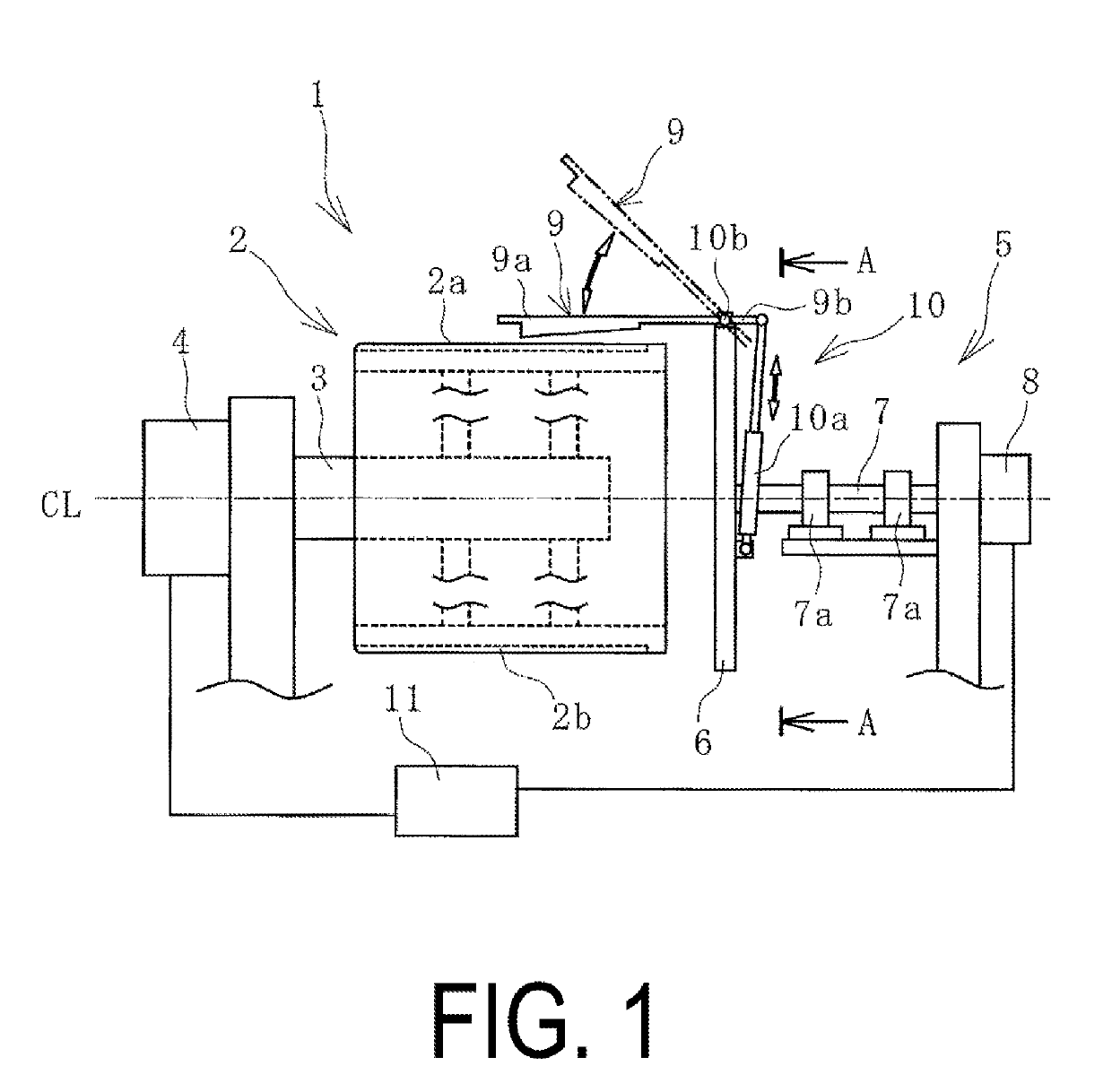 Device and Method for Manufacturing Cylindrical Member