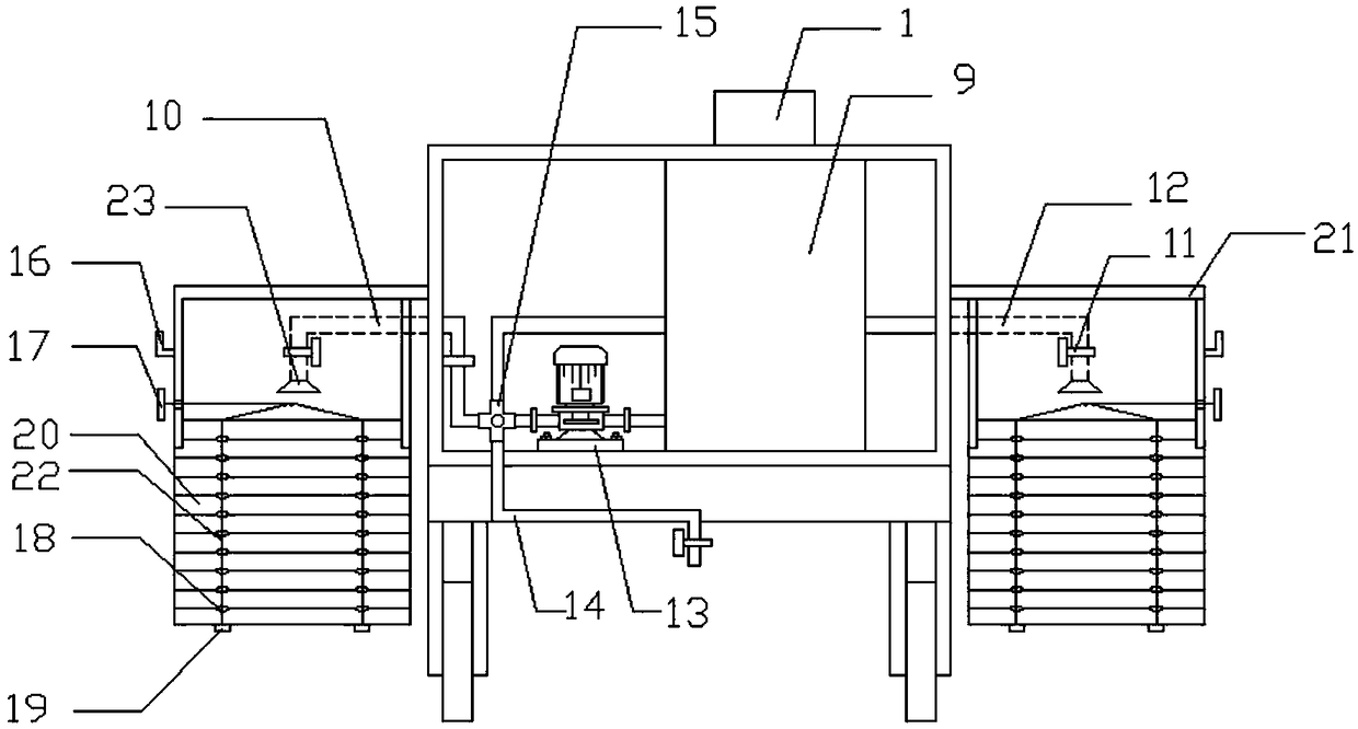 Pesticide spraying device