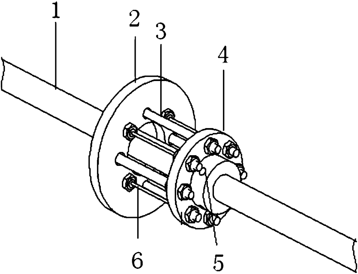 Nonlinear vibration absorber provided with segmented linear rods