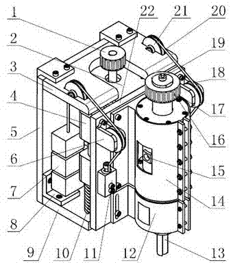 Spindle system of electrolysis and magnetic grinding combined machining machine tool