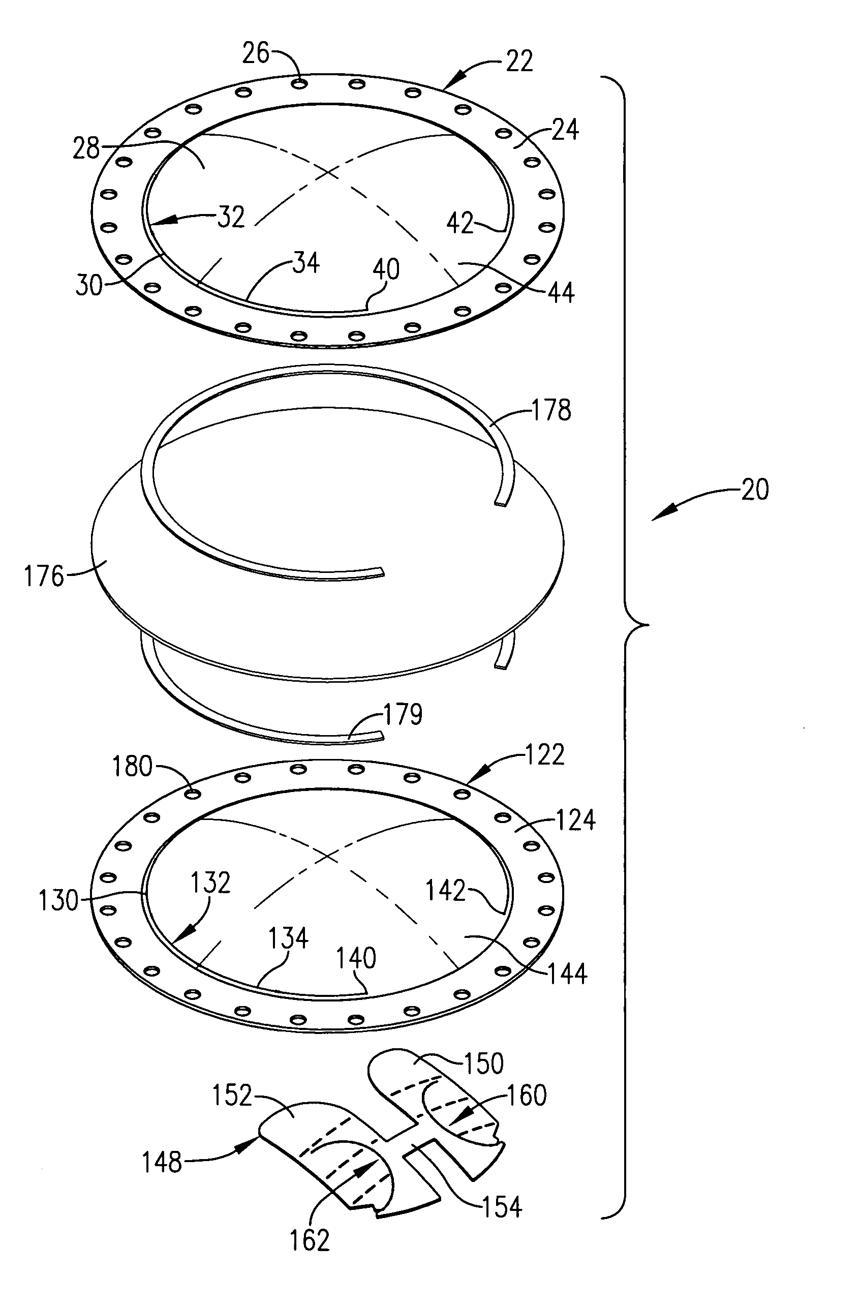 Non-fragmenting pressure relief apparatus