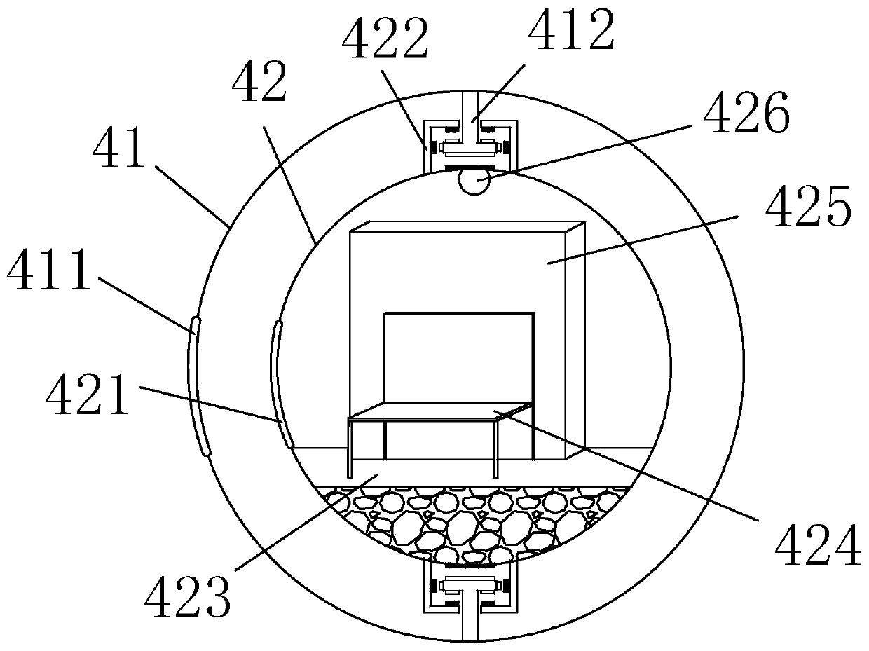 Life cabin escape system