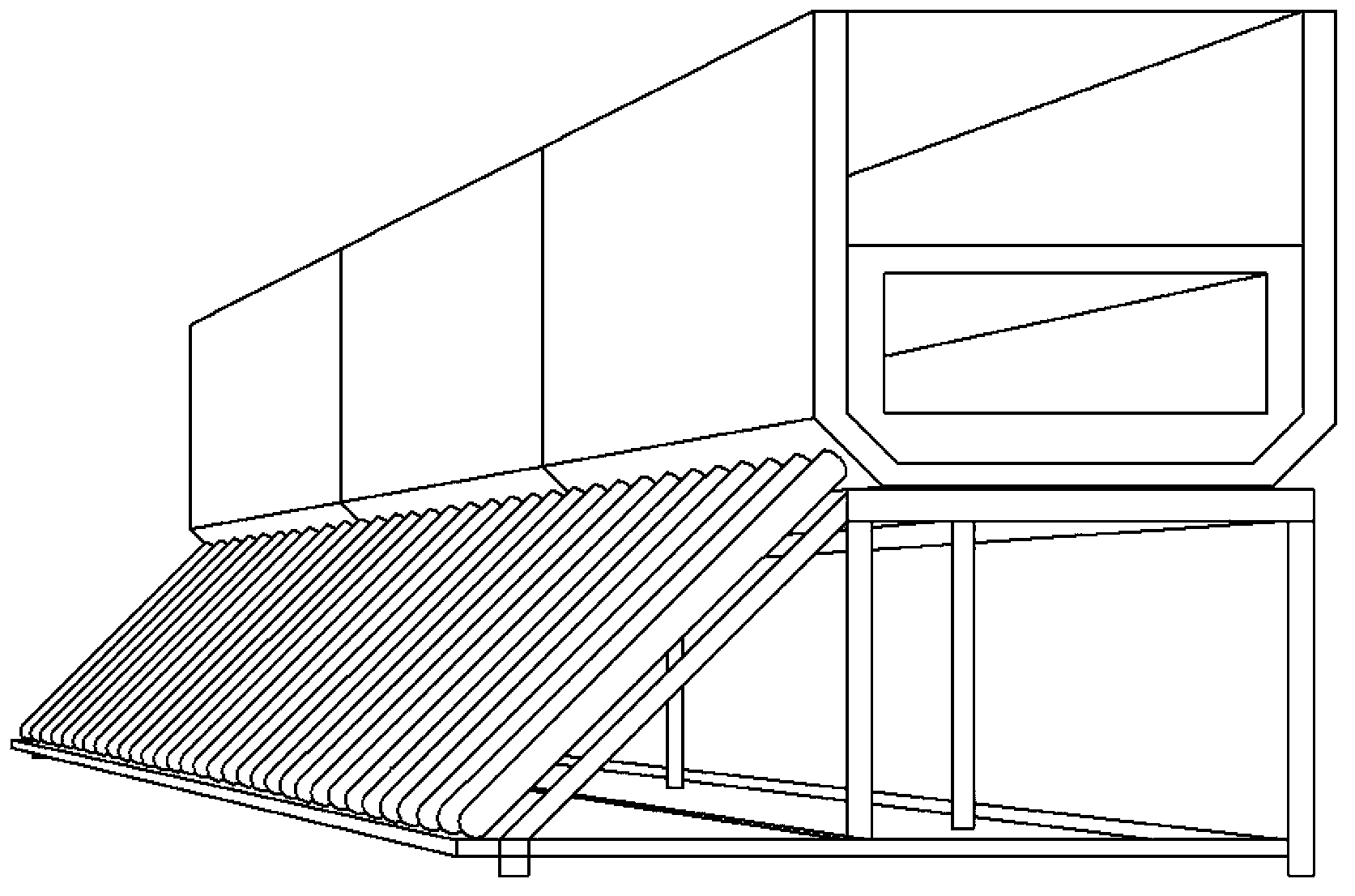 Combined type solar dryer