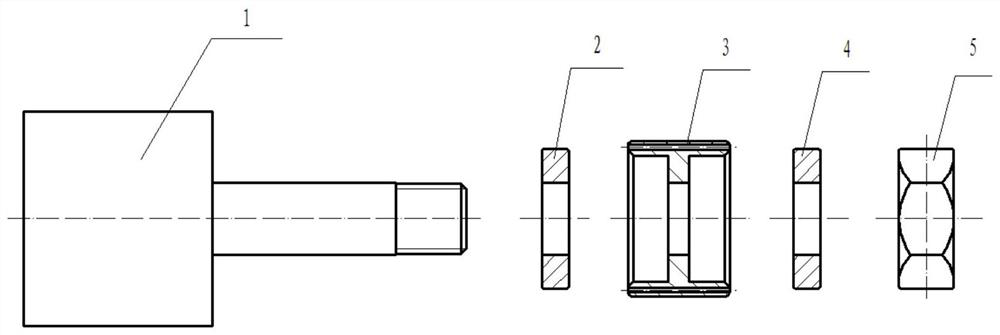 External grinding machining device for thin-wall non-metal part with inner ring groove and clamping method