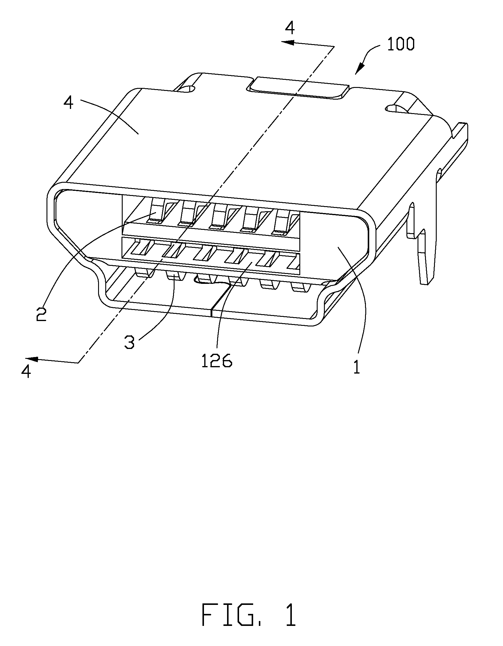 Electrical connector having improved insulative housing