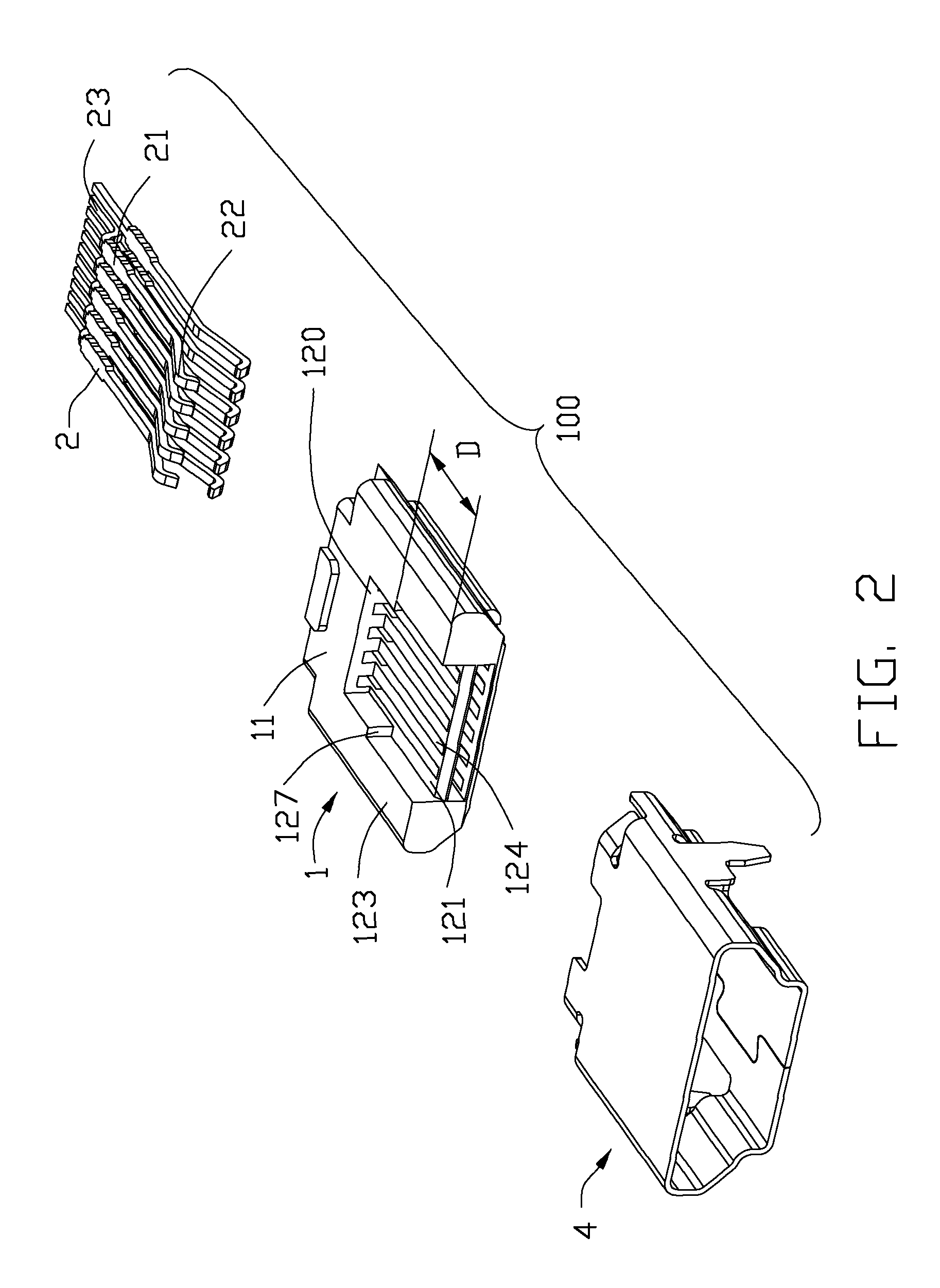 Electrical connector having improved insulative housing