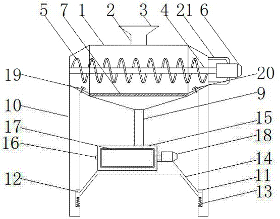 Efficient grinding device