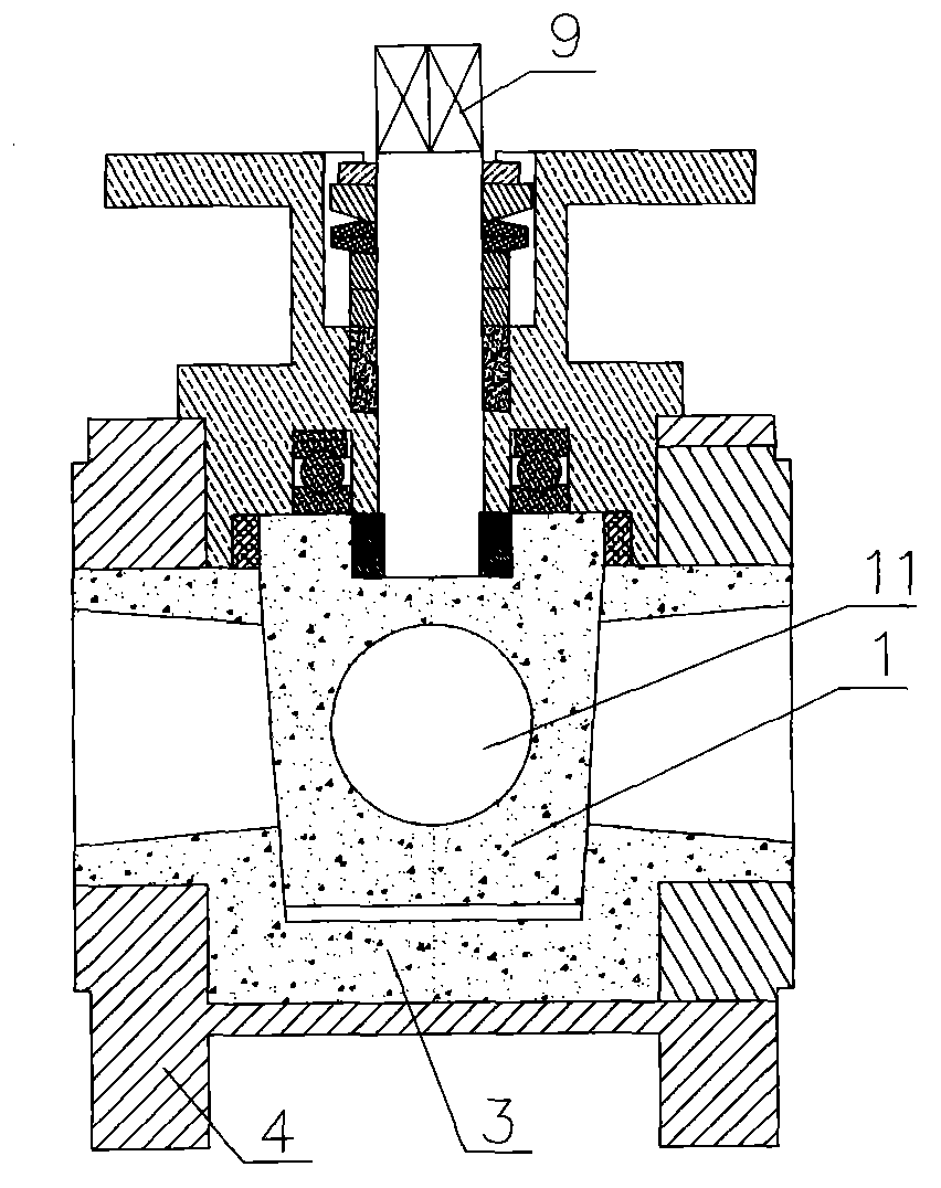 Ceramic rotary cone valve