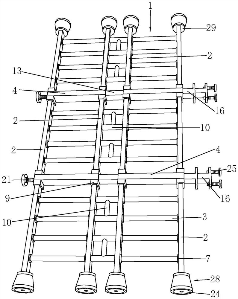 Safety protection window bar and installation method thereof