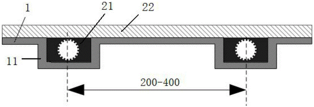 Space heat pipe radiator based on loop heat pipe